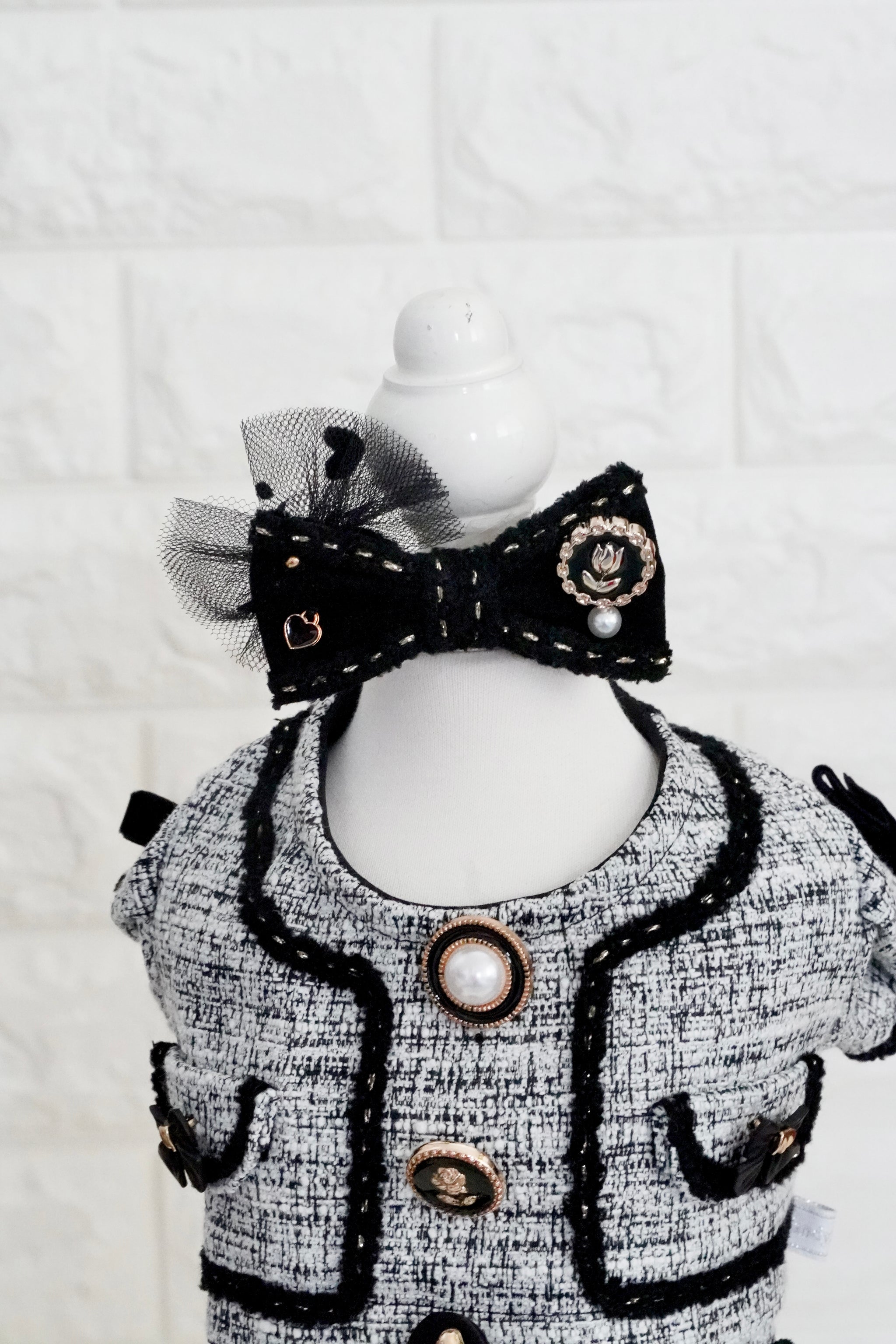 Picone×CandyBuppie プレシャスリボンピアノワンピース&バレッタ MaisonClassicリボンバレッタ – Candy Buppie Online