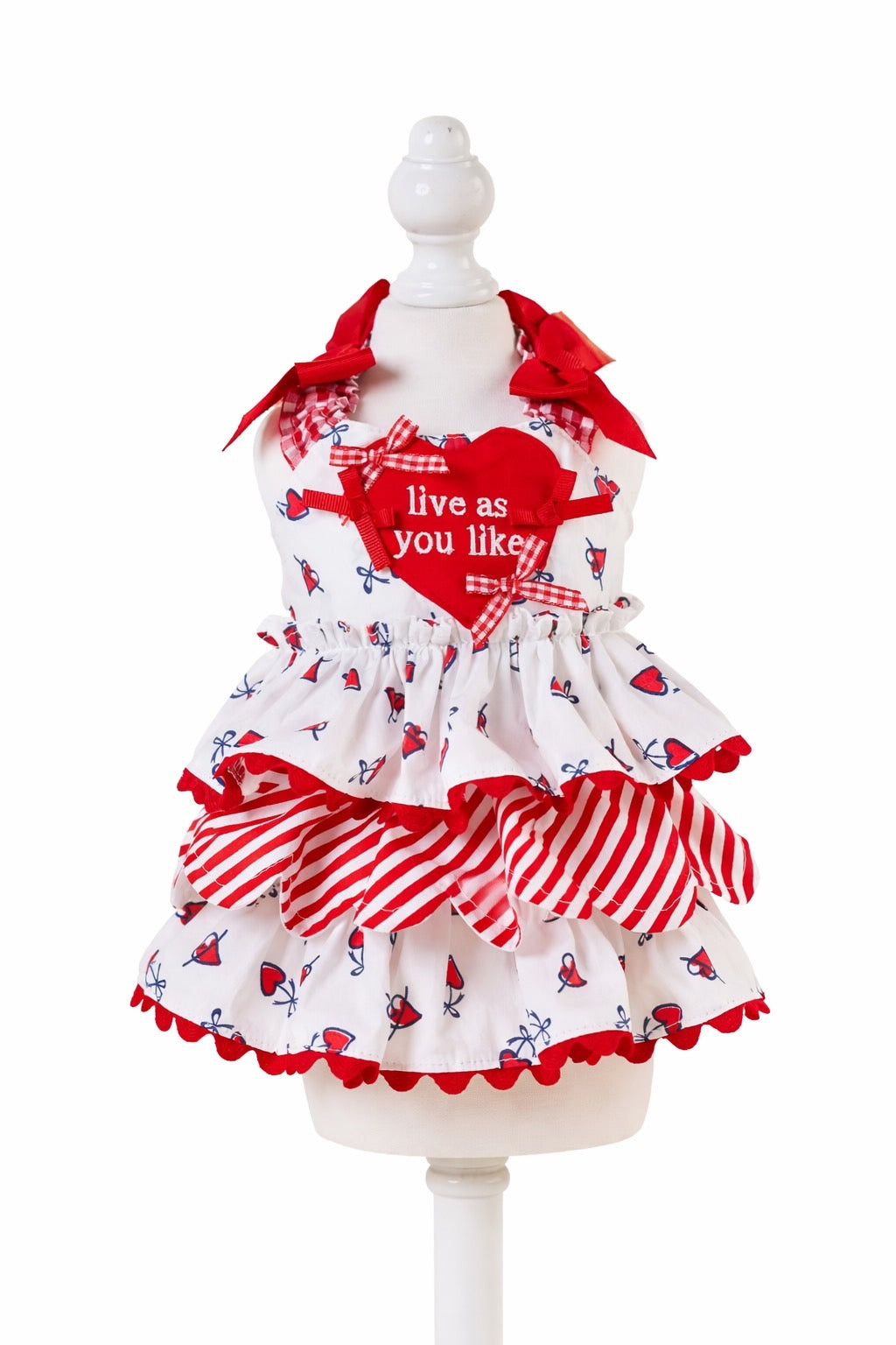 パピリーヒルズ　キャンディブッピー犬服 フリル付きドレス 公式】Candy Buppie Online Store